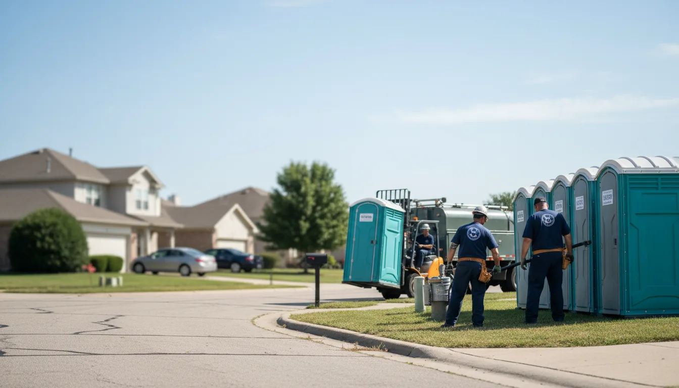 Porta Potty Rental in Forestburg, TX near me